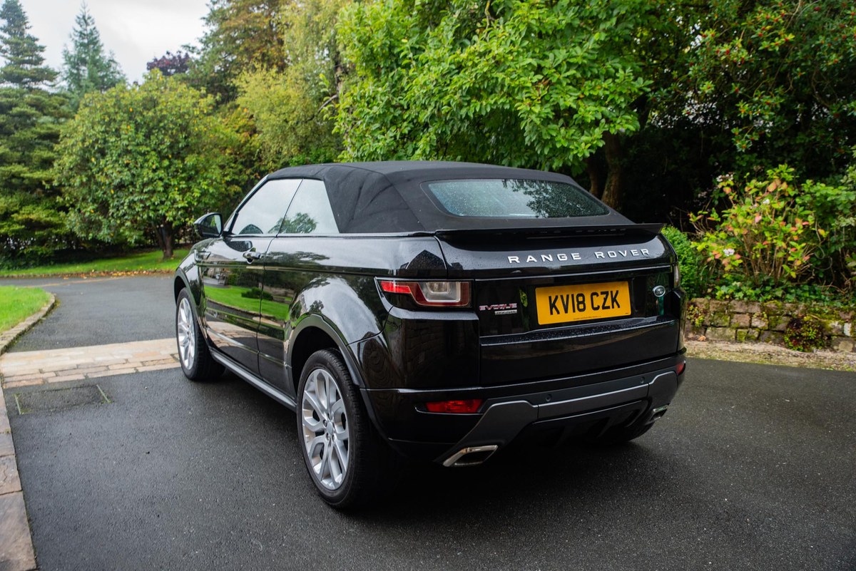 2018 Land Rover Range Rover Evoque Convertible